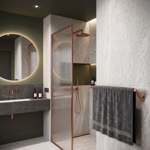Cuier de baie Will Brush Copper