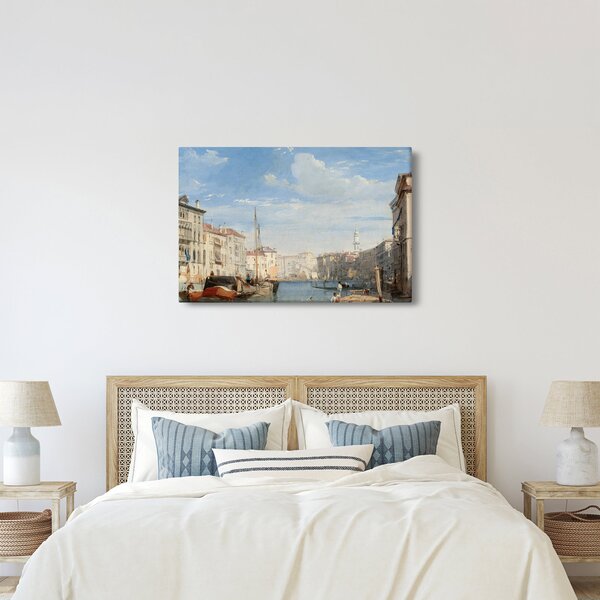Tablou - Richard Parkes Bonington, The Grand Canal, reproducere (90x60 cm)