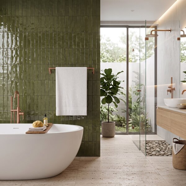 Cuier de baie Will Brush Copper