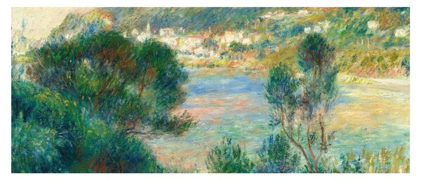 Tablou - Auguste Renoir, View of Monte Carlo from Cap Martin, reproducere (120x50 cm)