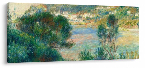 Tablou - Auguste Renoir, View of Monte Carlo from Cap Martin, reproducere (120x50 cm)
