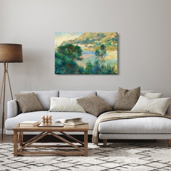Tablou - Auguste Renoir, View of Monte Carlo from Cap Martin, reproducere (90x60 cm)