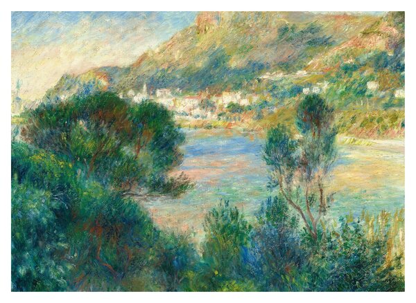Tablou - Auguste Renoir, View of Monte Carlo from Cap Martin, reproducere (70x50 cm)