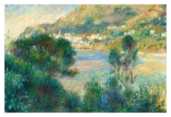 Tablou - Auguste Renoir, View of Monte Carlo from Cap Martin, reproducere (90x60 cm)