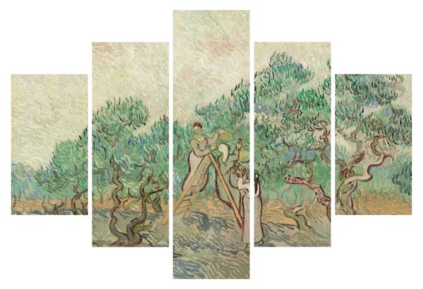 Tablou - Vincent van Gogh, The Olive Orchard, reproducere (150x105 cm)