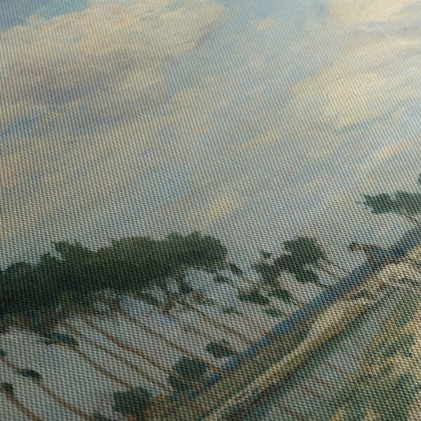 Tablou - Johan Barthold Jongkind, The Towpath, reproducere (120x50 cm)