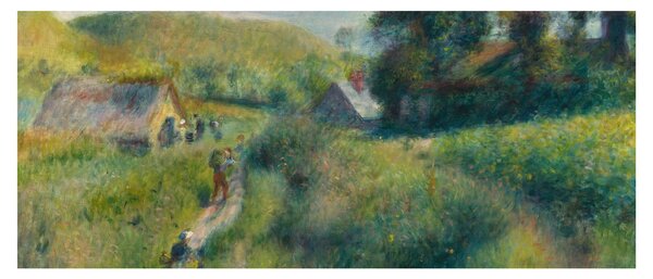 Tablou - Auguste Renoir, The Mussel Harvest, reproducere (120x50 cm)