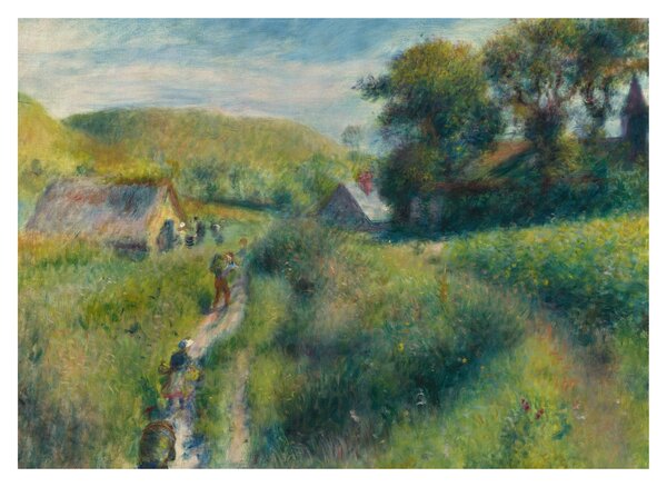 Tablou - Auguste Renoir, The Mussel Harvest, reproducere (70x50 cm)