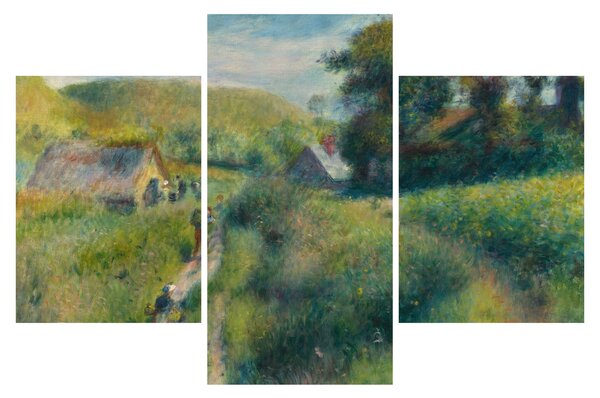 Tablou - Auguste Renoir, The Mussel Harvest, reproducere (90x60 cm)