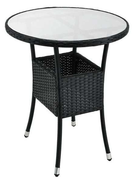 Juskys Set balcon Bayamo - negru