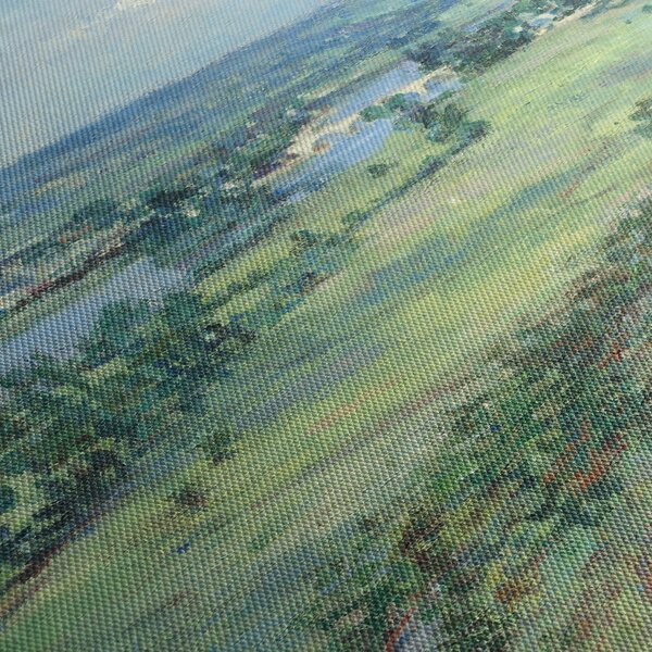 Tablou - Theodore Robinson, The Valley of the Seine, From the Hills of Giverny, reproducere (70x50 cm)