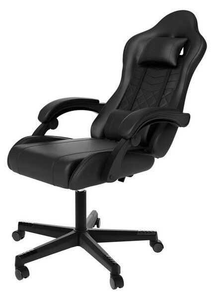 Juskys Scaun de birou HyperSeat - negru
