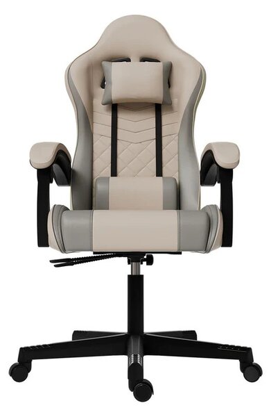 Juskys Scaun de birou HyperSeat - bej/gri