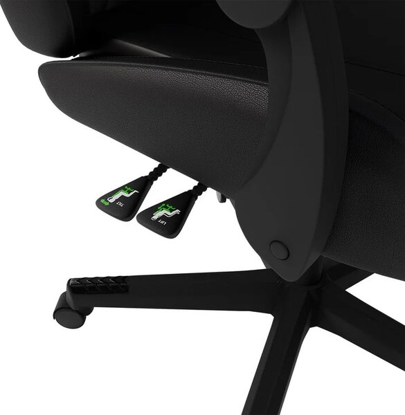 Juskys Scaun de birou HyperSeat - negru