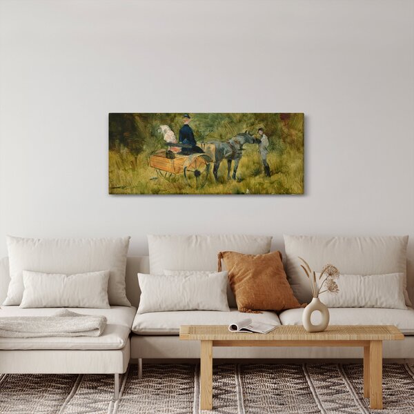 Tablou - Henri de Toulouse-Lautrec, The Trap, reproducere (120x50 cm)