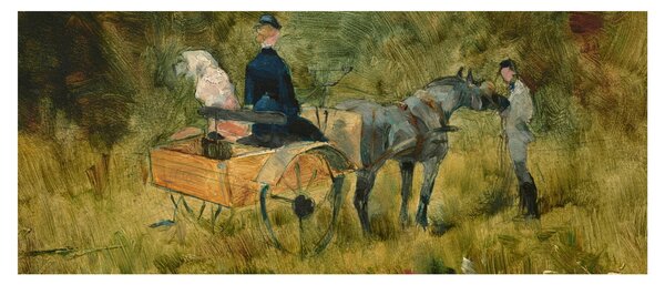 Tablou - Henri de Toulouse-Lautrec, The Trap, reproducere (120x50 cm)