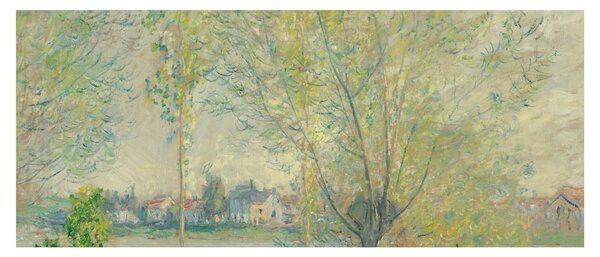 Tablou - Claude Monet, The Willows, reproducere (120x50 cm)