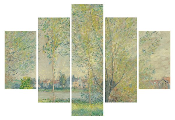 Tablou - Claude Monet, The Willows, reproducere (150x105 cm)