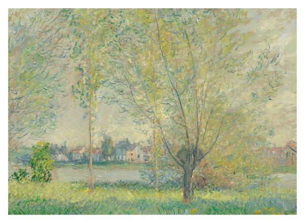 Tablou - Claude Monet, The Willows, reproducere (70x50 cm)
