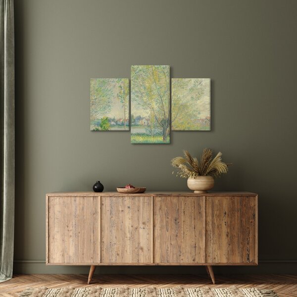 Tablou - Claude Monet, The Willows, reproducere (90x60 cm)