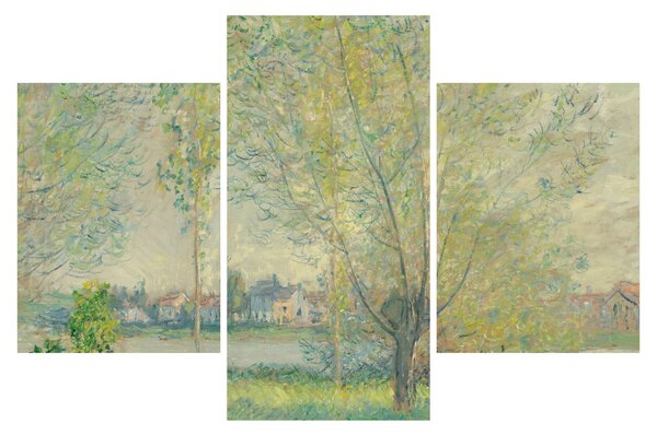 Tablou - Claude Monet, The Willows, reproducere (90x60 cm)