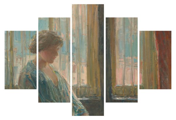 Tablou - Childe Hassam, The New York Window, reproducere (150x105 cm)