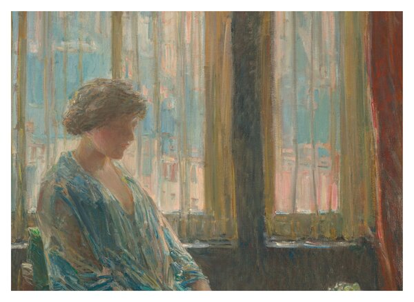 Tablou - Childe Hassam, The New York Window, reproducere (70x50 cm)