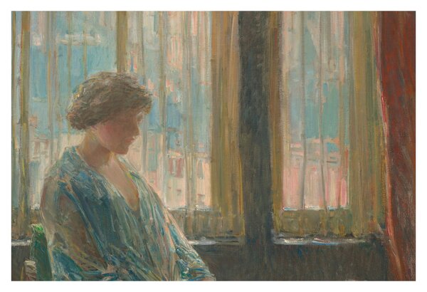 Tablou - Childe Hassam, The New York Window, reproducere (90x60 cm)