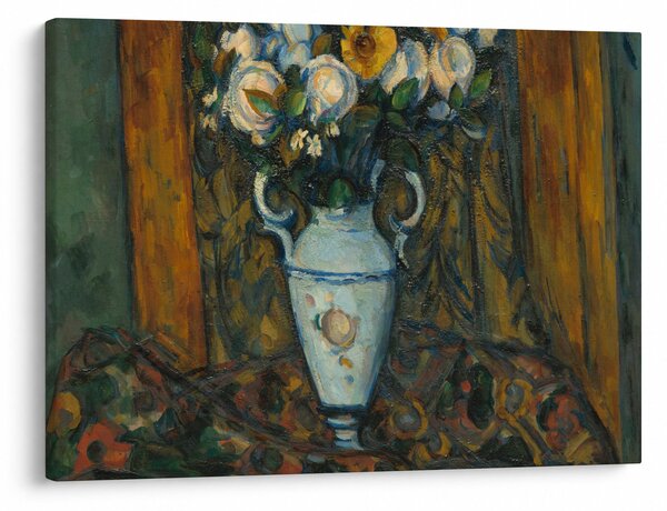 Tablou - Paul Cézanne, Vase of Flowers, reproducere (70x50 cm)