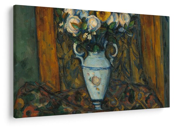 Tablou - Paul Cézanne, Vase of Flowers, reproducere (90x60 cm)