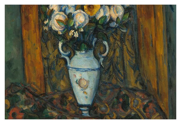 Tablou - Paul Cézanne, Vase of Flowers, reproducere (90x60 cm)