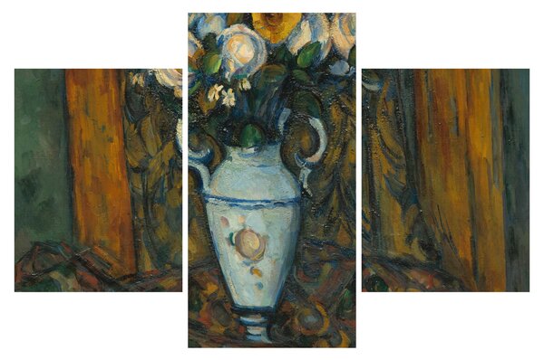 Tablou - Paul Cézanne, Vase of Flowers, reproducere (90x60 cm)