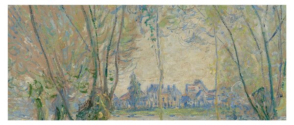Tablou - Claude Monet, Woman Seated under the Willows, reproducere (120x50 cm)