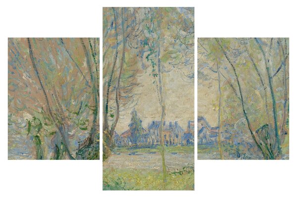 Tablou - Claude Monet, Woman Seated under the Willows, reproducere (90x60 cm)