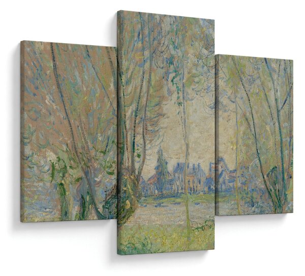 Tablou - Claude Monet, Woman Seated under the Willows, reproducere (90x60 cm)