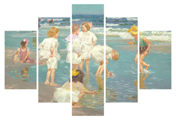 Tablou - Edward Henry Potthast, A Holiday, reproducere (150x105 cm)