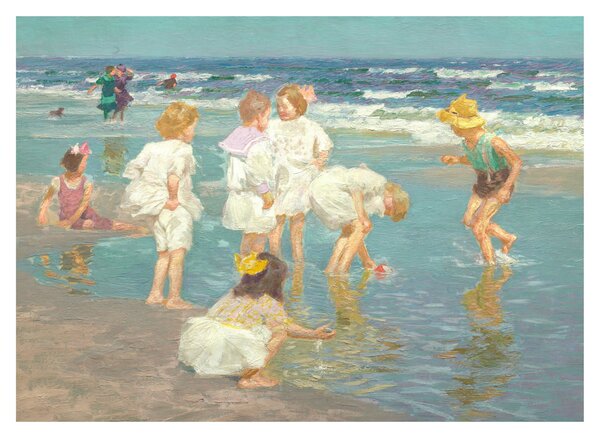 Tablou - Edward Henry Potthast, A Holiday, reproducere (70x50 cm)