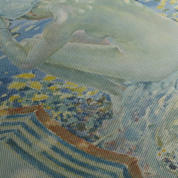 Tablou - Frederick Carl Frieseke, On the Bank, reproducere (90x60 cm)