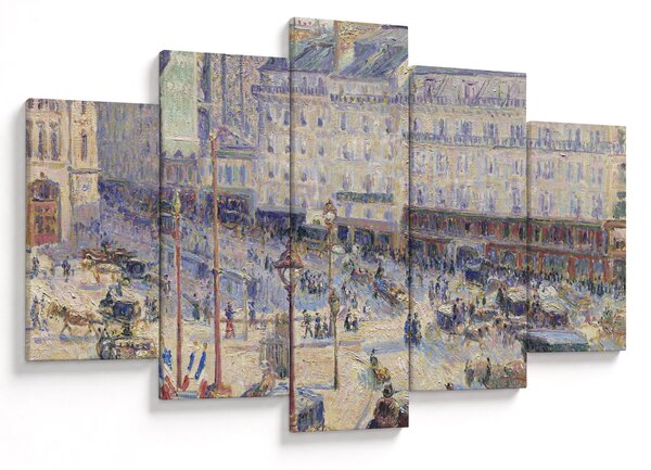 Tablou - Camille Pissarro, The Place du Havre, reproducere (150x105 cm)