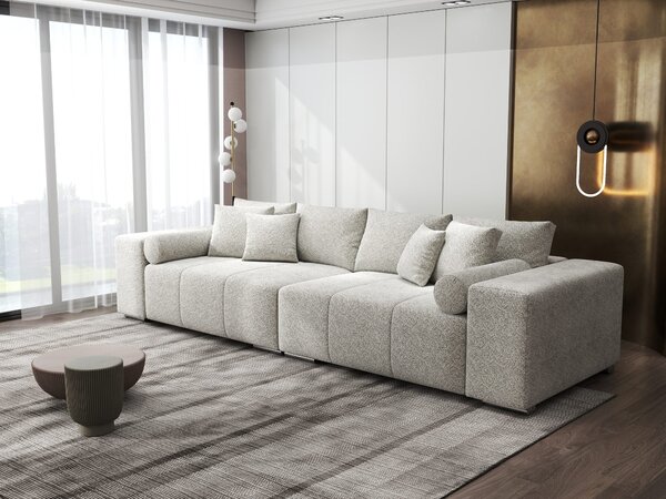Canapea extensibilă dumonde cu ladă de depozitare Marbela XXL Arena Bej 2 295x120 cm