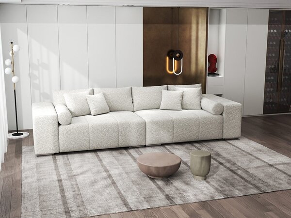 Canapea extensibilă dumonde cu ladă de depozitare Marbela XXL Arena Bej 2 295x120 cm