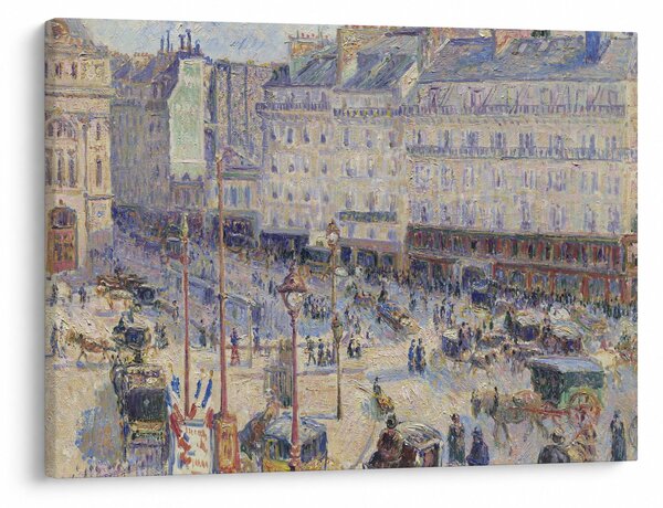 Tablou - Camille Pissarro, The Place du Havre, reproducere (70x50 cm)