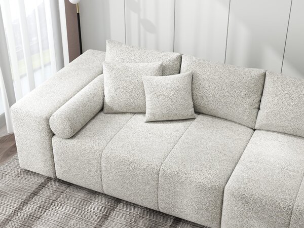 Canapea extensibilă dumonde cu ladă de depozitare Marbela XXL Arena Bej 2 295x120 cm