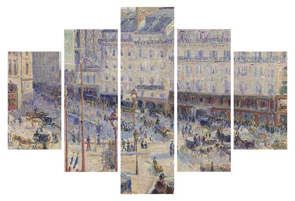 Tablou - Camille Pissarro, The Place du Havre, reproducere (150x105 cm)