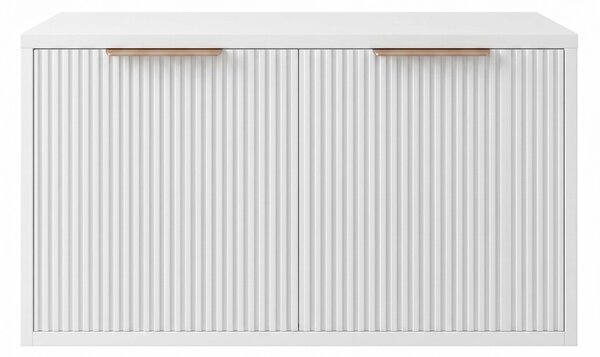 Dulap baie pentru lavoar Rea Core 80cm White