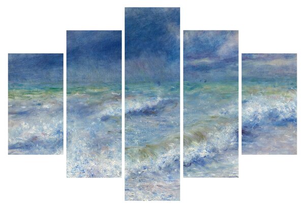 Tablou - Pierre-Auguste Renoir, Seascape, reproducere (150x105 cm)