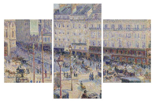Tablou - Camille Pissarro, The Place du Havre, reproducere (90x60 cm)