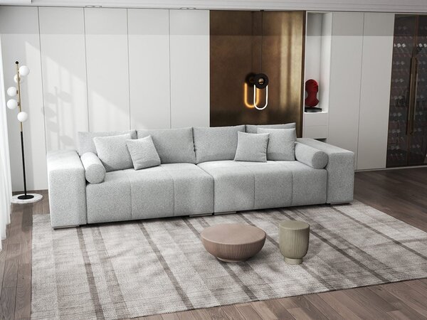 Canapea extensibilă dumonde cu ladă de depozitare Marbela XXL Quelle Gri 83 295x120 cm