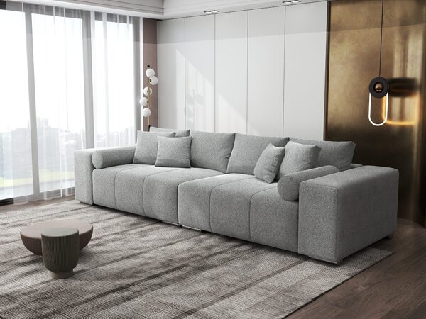 Canapea extensibilă dumonde cu ladă de depozitare Marbela XXL Quelle Gri 83 295x120 cm