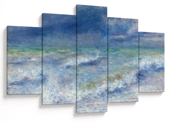 Tablou - Pierre-Auguste Renoir, Seascape, reproducere (150x105 cm)